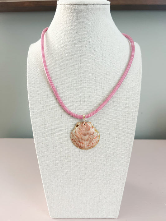 Red Pendant Pink Fate of Ophelia Necklace