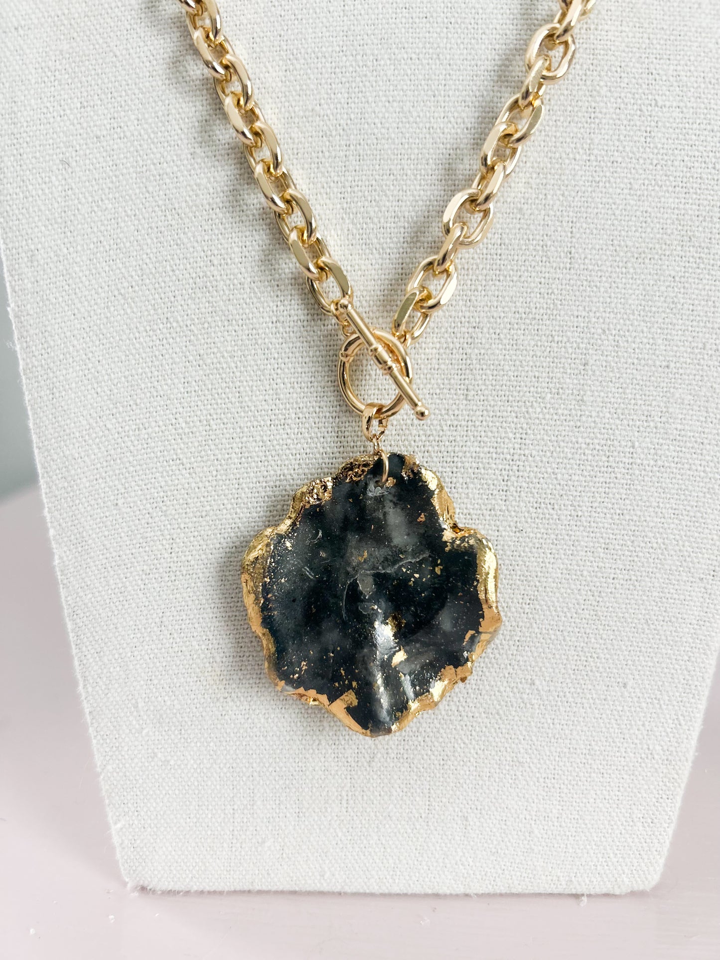 Reversible Wavy Shell Call It What You Want Necklace