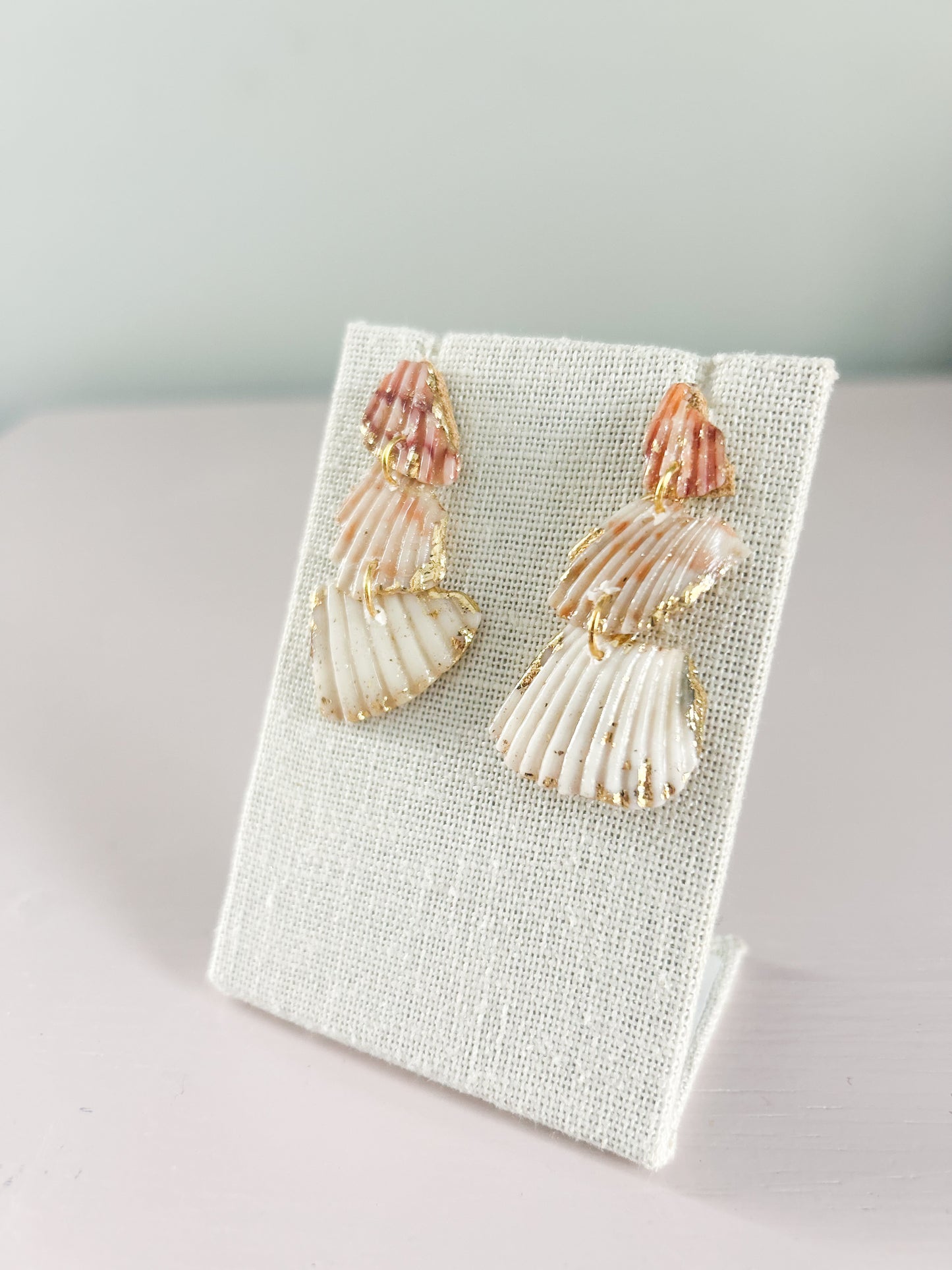 Orange Ombré Love Story Earrings