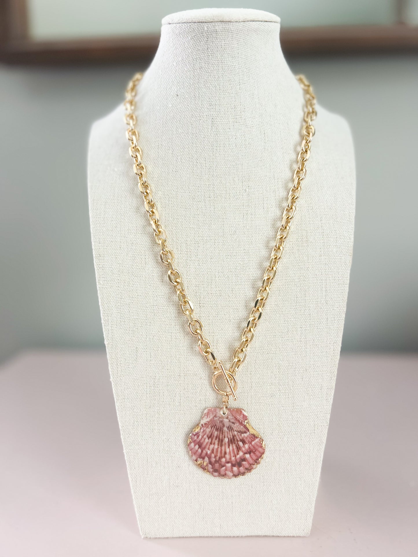 Pink Chunk Chain Call It What You Want Necklace