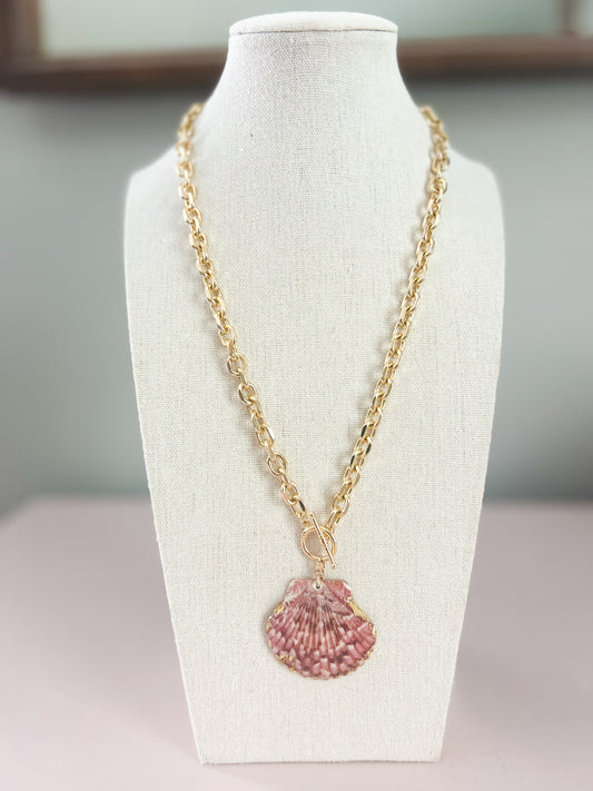 Pink Chunk Chain Call It What You Want Necklace