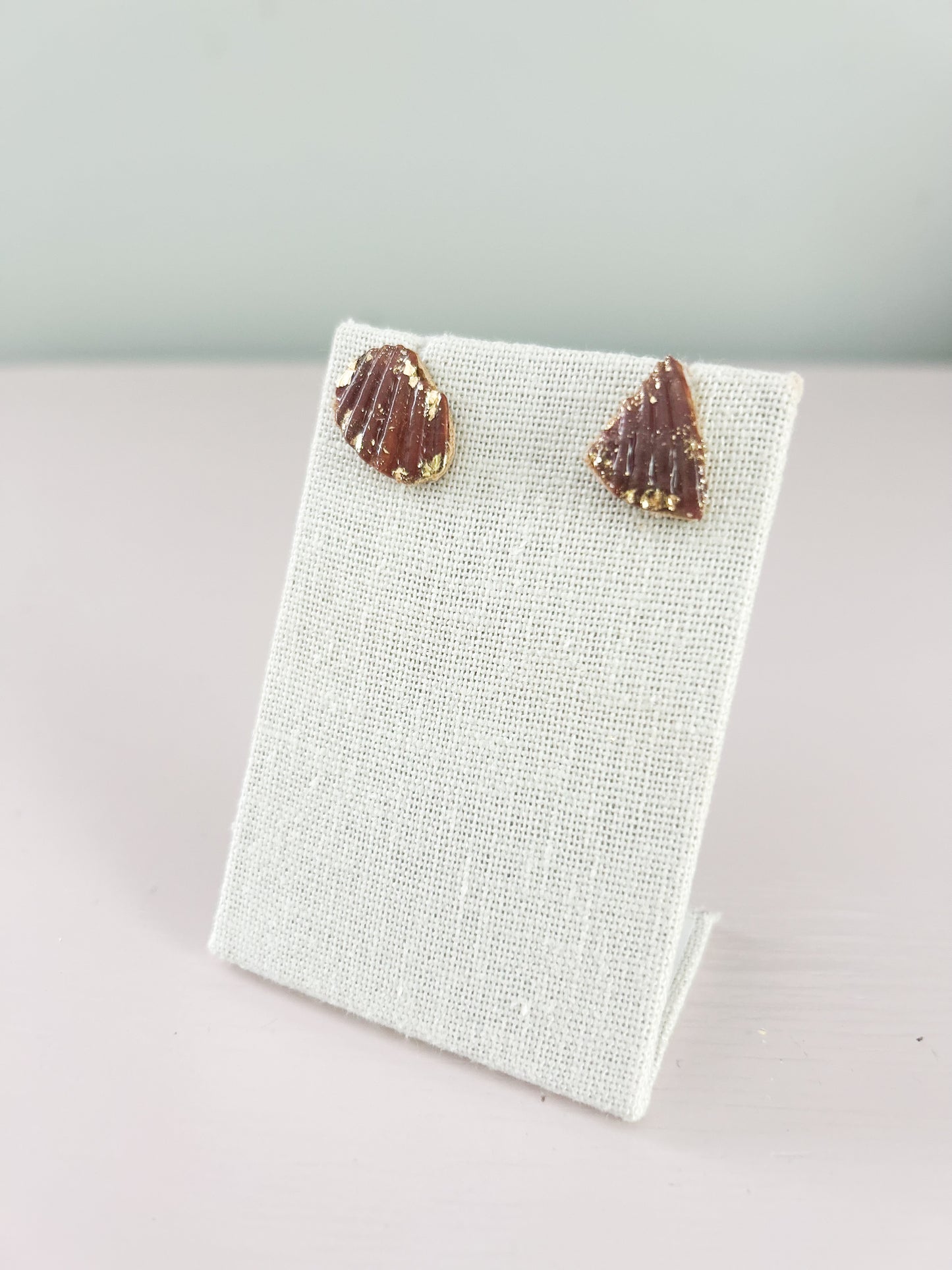 Brown Exile Studs