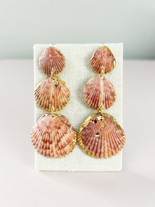 Pink and Peach Gorgeous Earrings