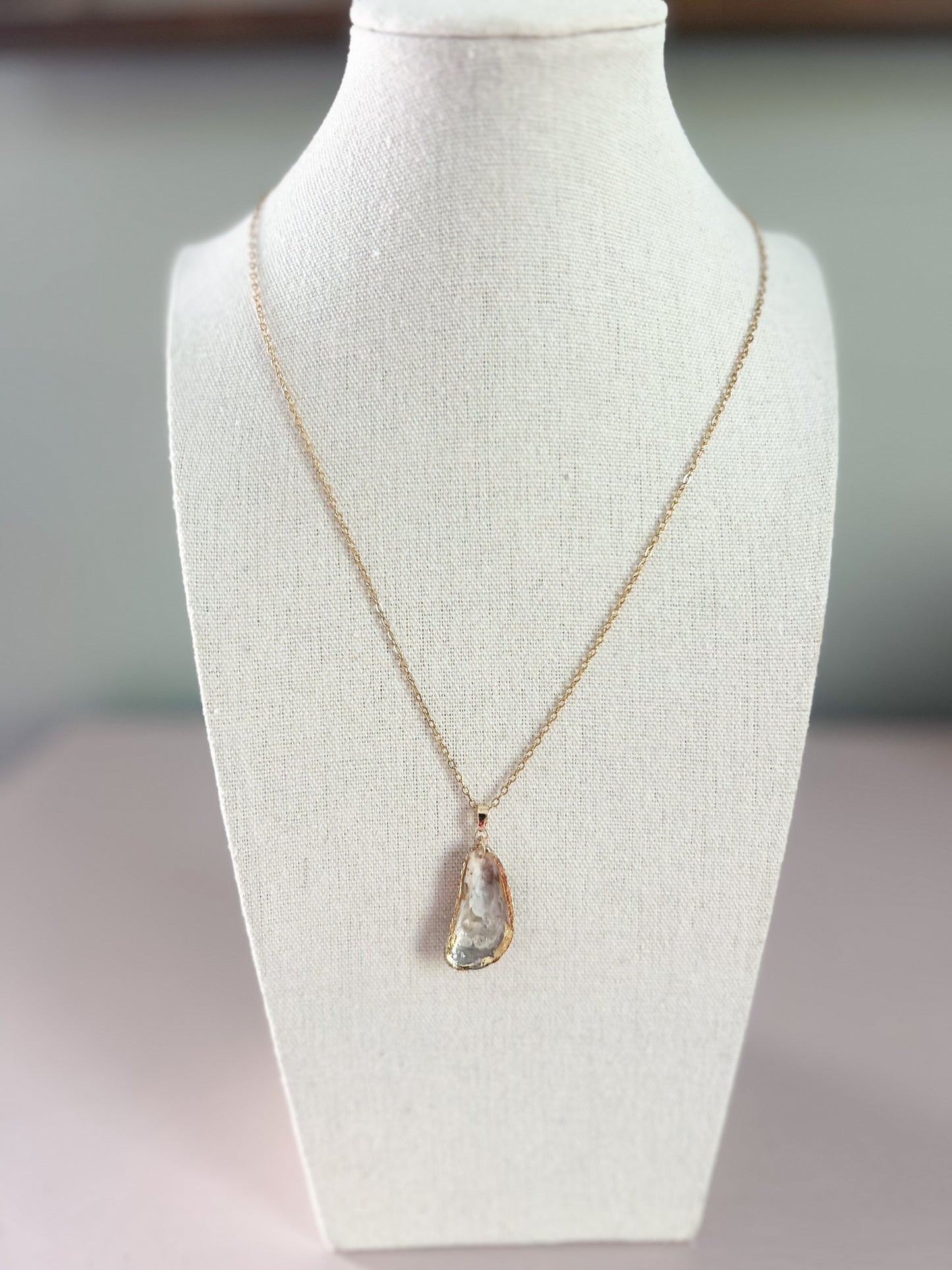 Oyster Shell Call It What You Want Necklace
