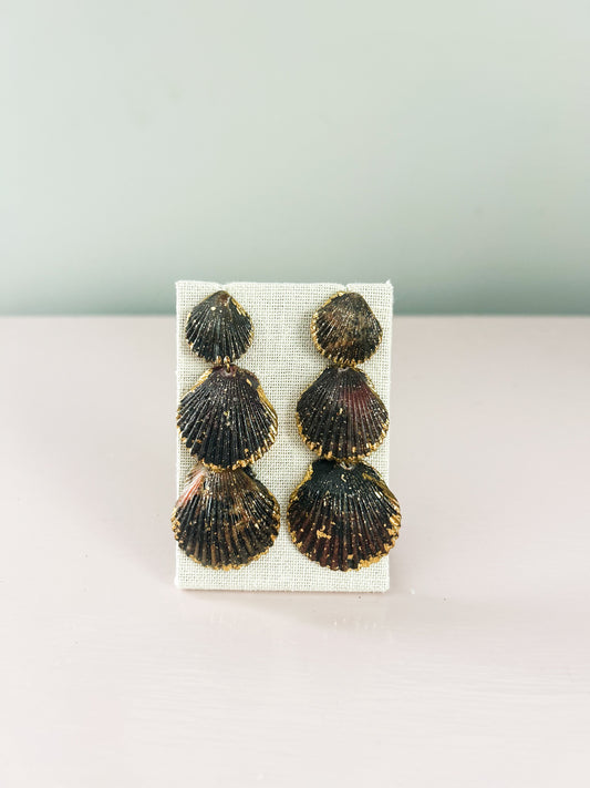 Black Medium Gorgeous Earrings