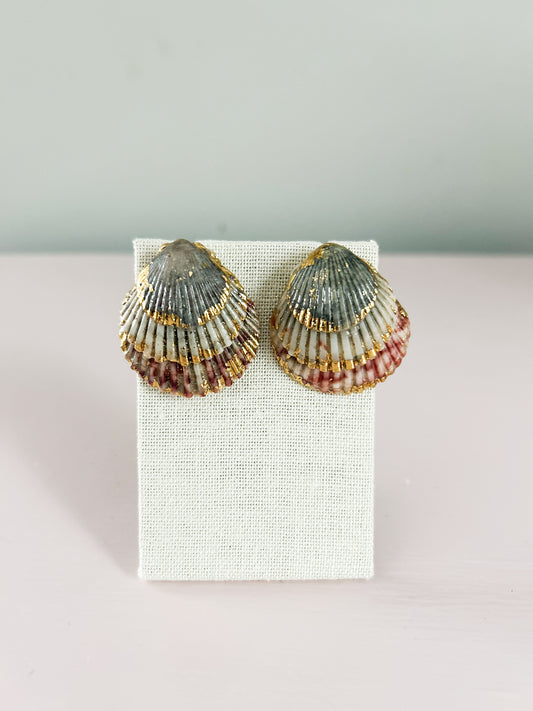 Multi Shell Gorgeous Stud Earring