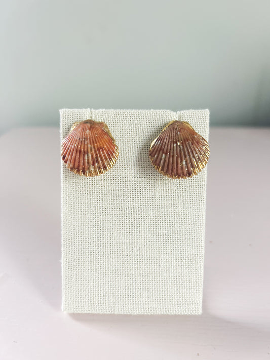 Orange Miss Americana Studs