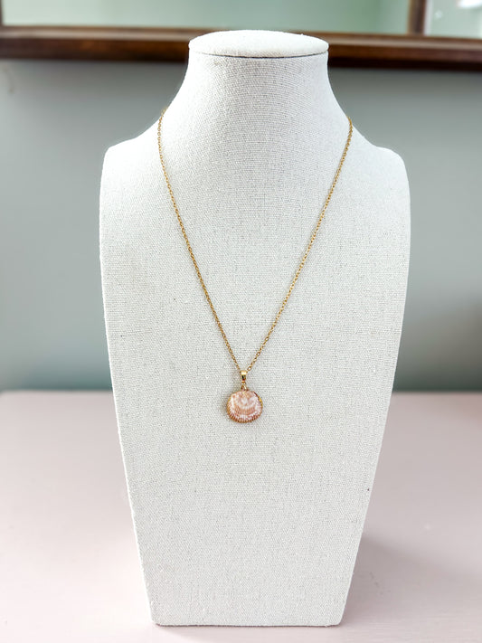 Small Cockle Shell Call It What You Want Necklace