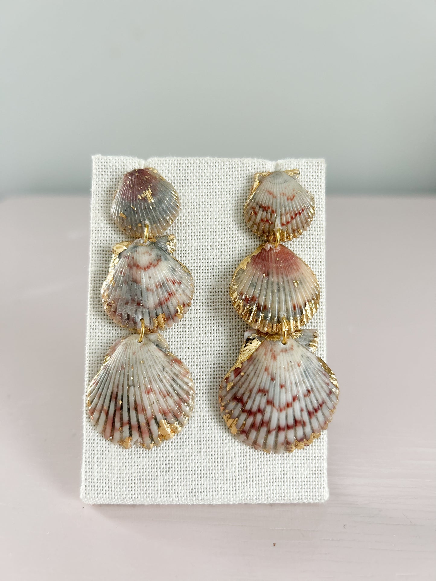 Pink and Blue Gorgeous Earrings