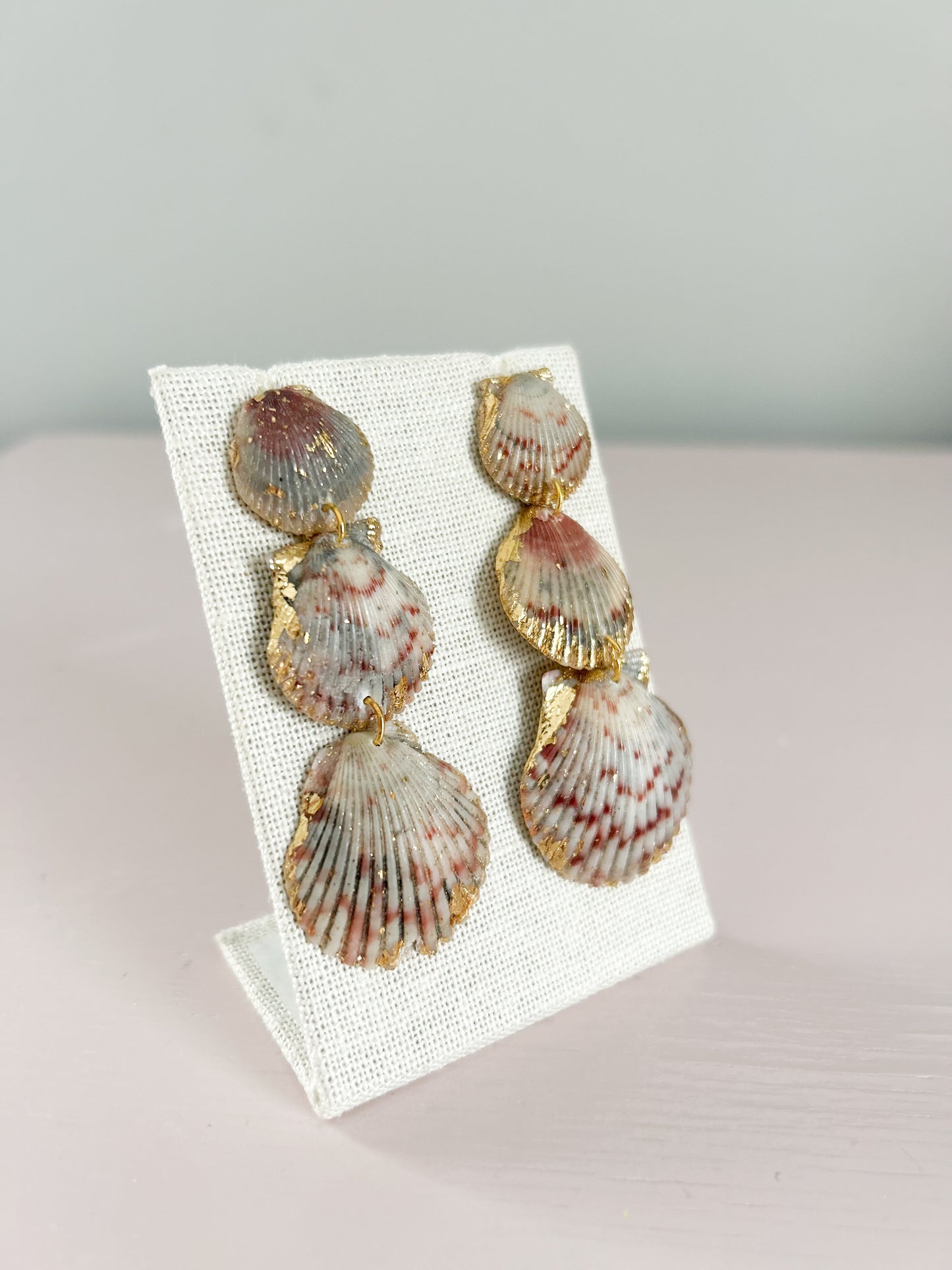 Pink and Blue Gorgeous Earrings