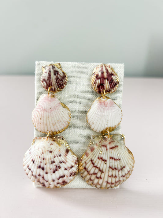 Pink and White Gorgeous Earrings